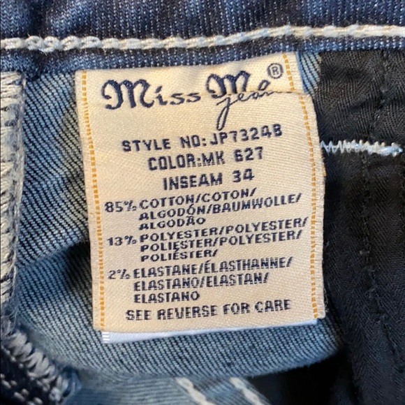 Miss Me Boot Cut Jeans - Picture 7 of 8